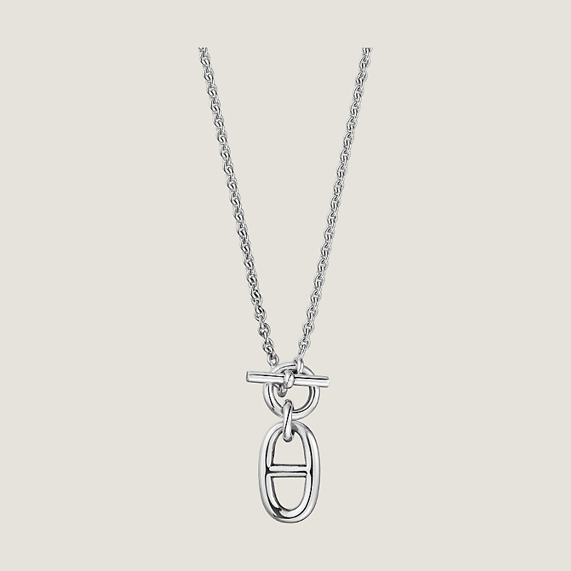 Hermes sterling store silver necklace